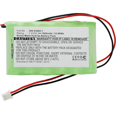 Batterie au lithium pour aspirateur Ni-MH 1500mAh 7.2V Batterie Li-ion 300-03864-1