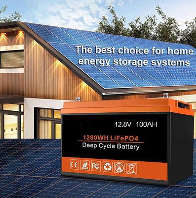 Batterie au lithium-ion BMS 12V 200Ah LFP batterie au lithium fer phosphate à cycle profond