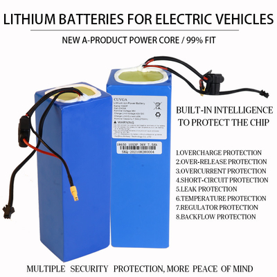 Batterie au lithium pour scooter CV 13,5 kg 3A 18650 batterie rechargeable