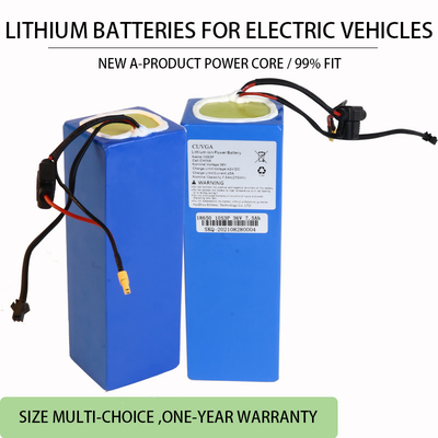 Batterie au lithium pour scooter CV 13,5 kg 3A 18650 batterie rechargeable
