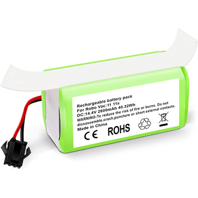 Batterie au lithium pour aspirateur RoboVac 11S 15C 15T 14.4V 2800mAh Batterie Li Ion