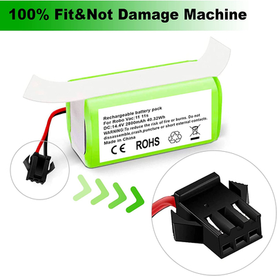 Batterie au lithium pour aspirateur RoboVac 11S 15C 15T 14.4V 2800mAh Batterie Li Ion
