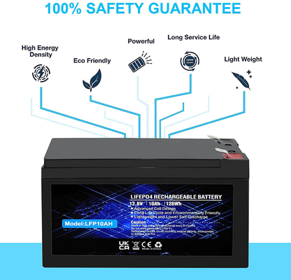 Batterie rechargeable au phosphate de lithium LFP Batterie LiFePO4 12,8 V 100 Ah