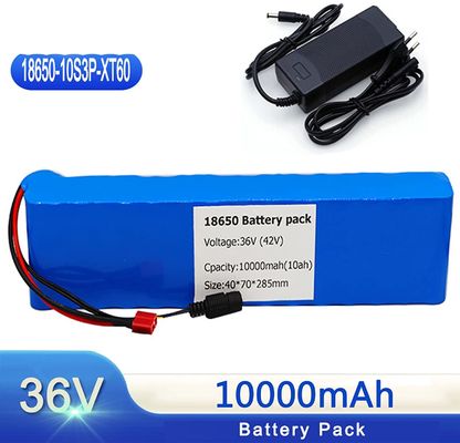 Batterie d'ion de lithium du paquet 48v 10ah 36v de batterie d'ion de 18650 Li pour le vélo électrique