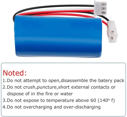 Batterie rechargeable au lithium-ion NCM 7.4V 1300mah Li Ion Battery Pack UN