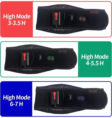 Appareil de chauffage alimenté par batterie au lithium 3,7 V Batterie de veste chauffée 7,7 kg 7,4 V