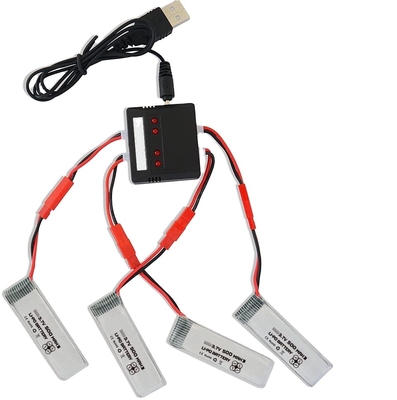 U817A Batterie Lithium Polymère 500mah 3.7v Lipo Batterie Rechargeable RC