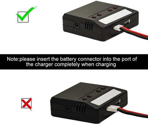 U817A Batterie Lithium Polymère 500mah 3.7v Lipo Batterie Rechargeable RC