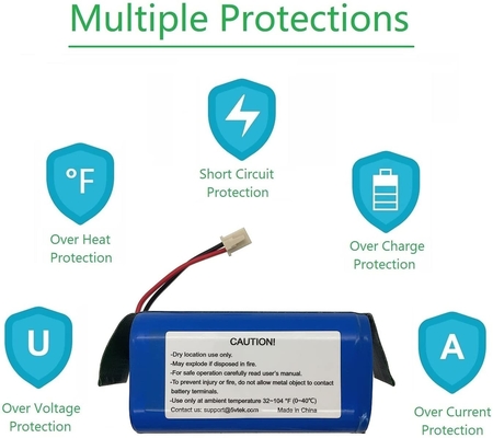 Batterie au lithium-ion à cycle profond NCM 14,4 V pour appareils ménagers