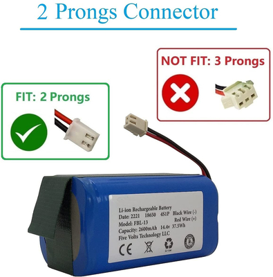 Batterie au lithium-ion à cycle profond NCM 14,4 V pour appareils ménagers