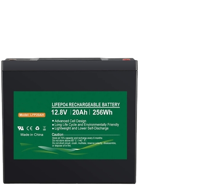Batterie au lithium phosphate NCM 1,2 kg 12,8 V 12 V 20 Ah batterie rechargeable au lithium
