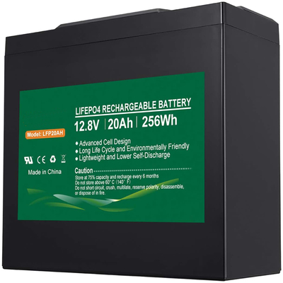 Batterie au lithium phosphate NCM 1,2 kg 12,8 V 12 V 20 Ah batterie rechargeable au lithium