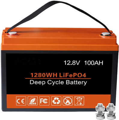 Batterie au lithium-ion BMS 12V 200Ah LFP batterie au lithium fer phosphate à cycle profond